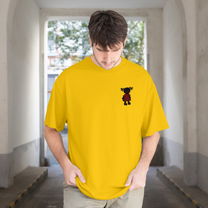 T-Shirt - Such A Doll - Oversized Fit - Minimal