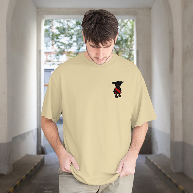 T-Shirt - Such A Doll - Oversized Fit - Minimal