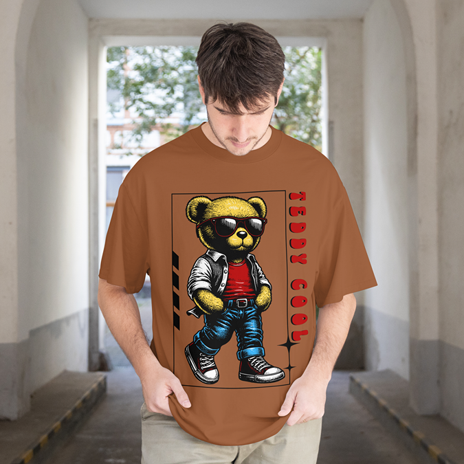 T-Shirt - Teddy Cool - Oversized Fit