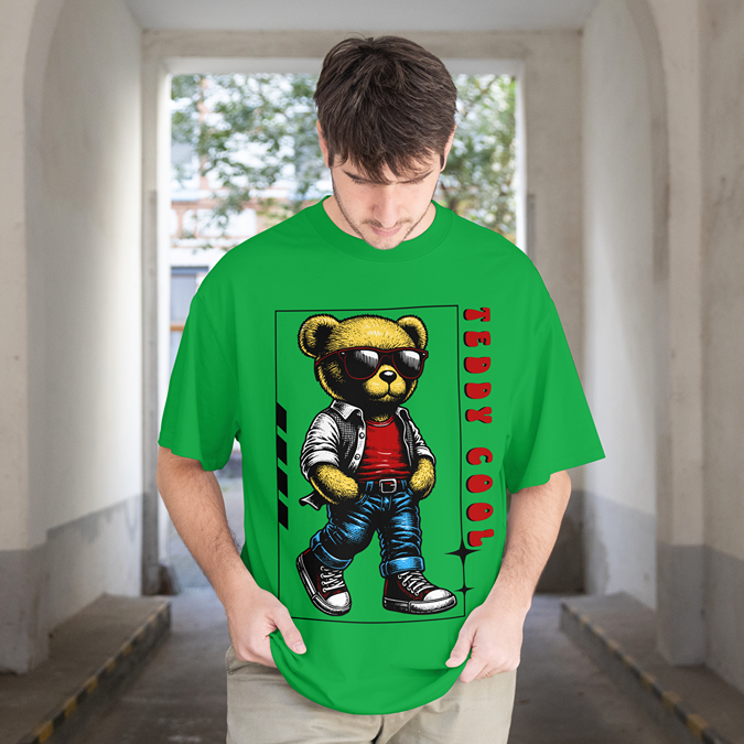 T-Shirt - Teddy Cool - Oversized Fit