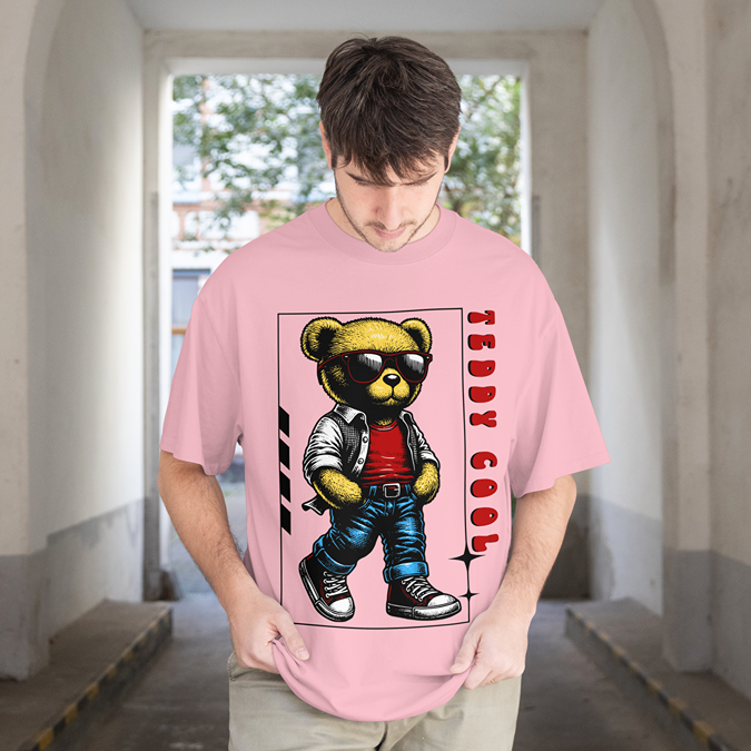 T-Shirt - Teddy Cool - Oversized Fit