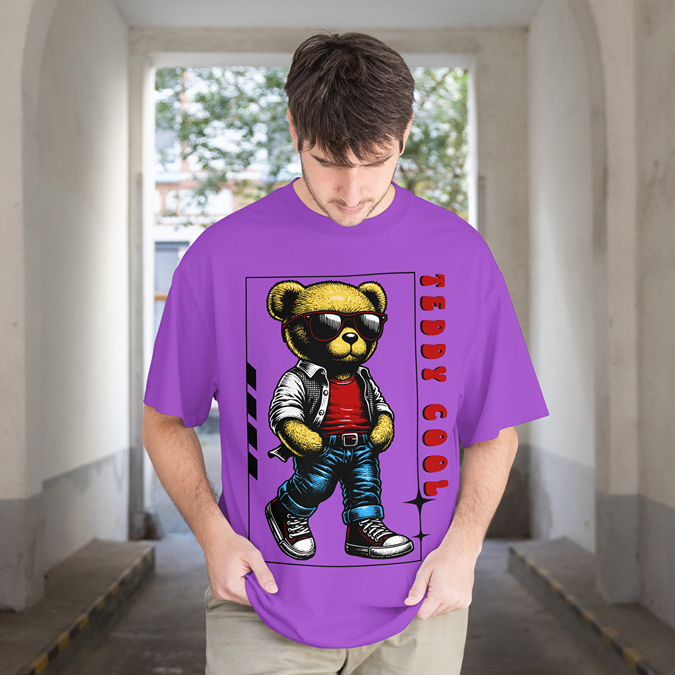 T-Shirt - Teddy Cool - Oversized Fit