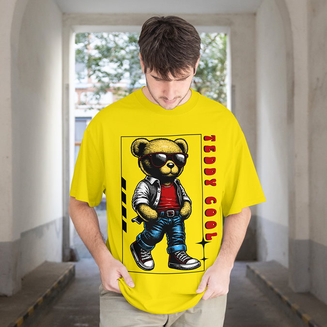 T-Shirt - Teddy Cool - Oversized Fit