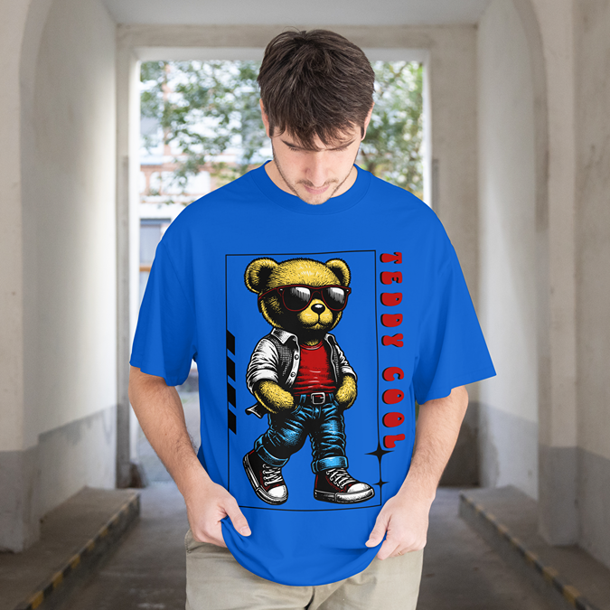 T-Shirt - Teddy Cool - Oversized Fit