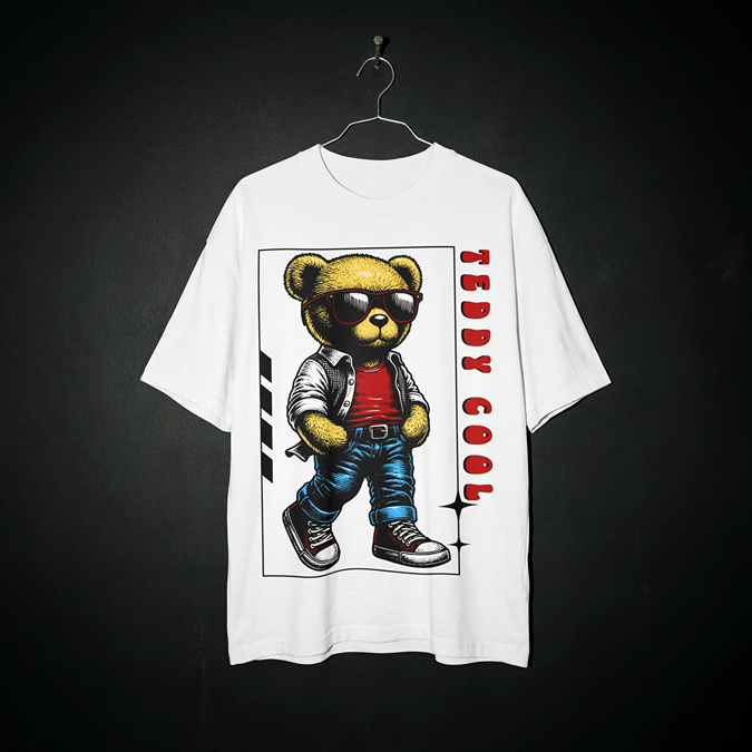 T-Shirt - Teddy Cool - Oversized Fit